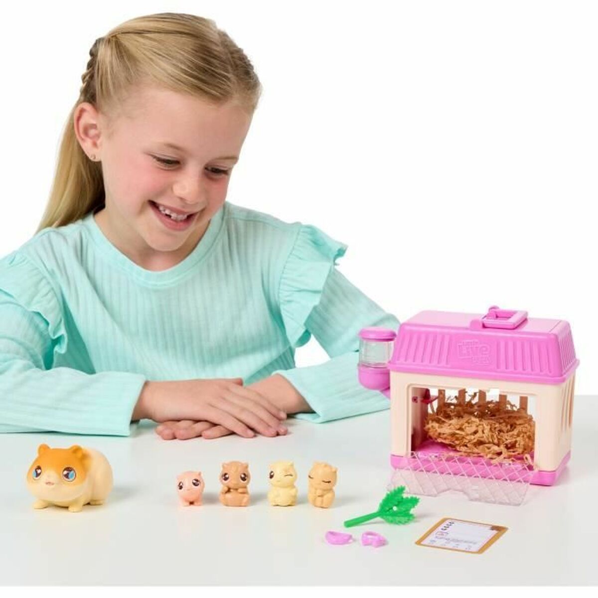 Mjukisleksak Little Live Pets Mama Surprise Hamsters Orange Plysch Hamster - 3