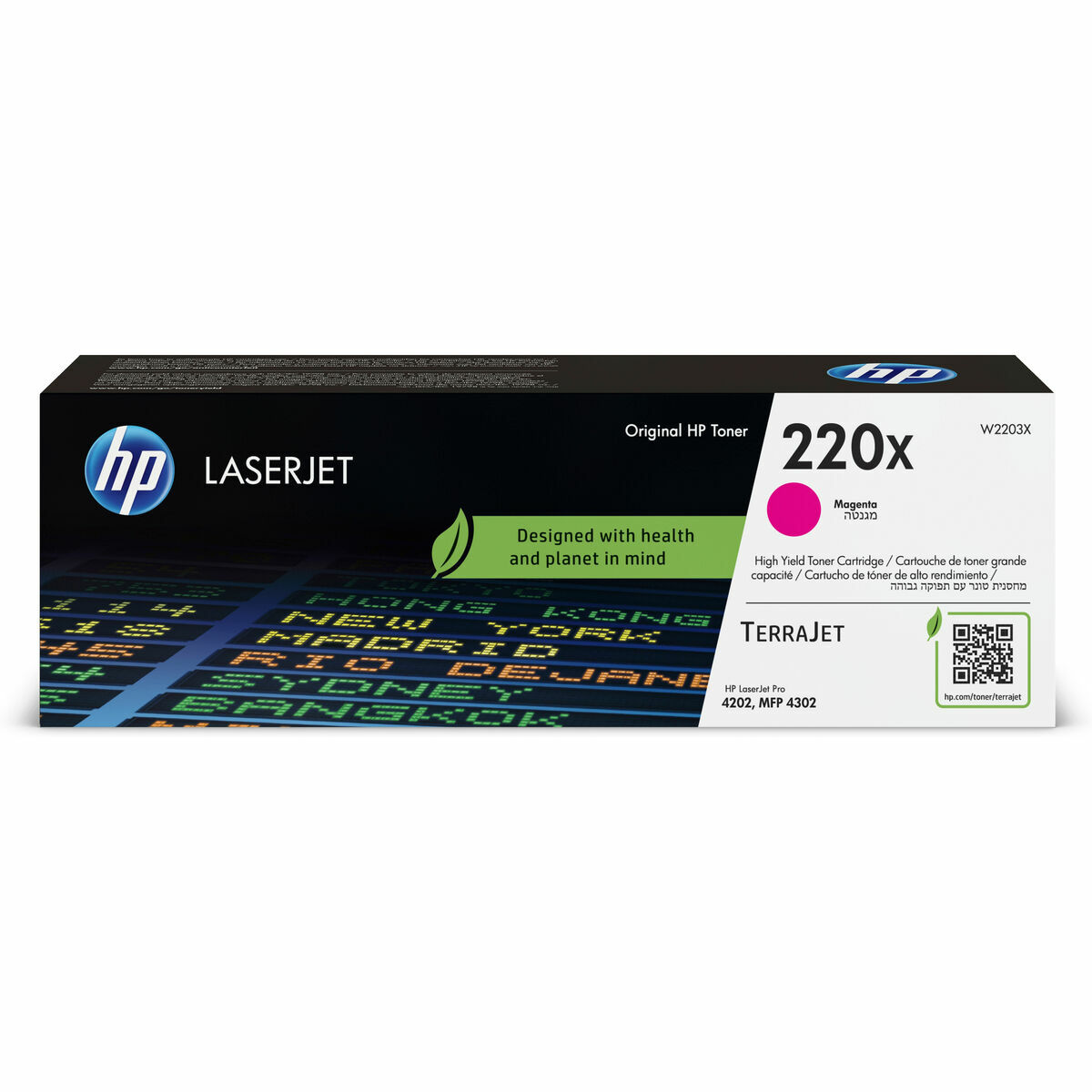 Original Bläckpatron HP 220X Magenta