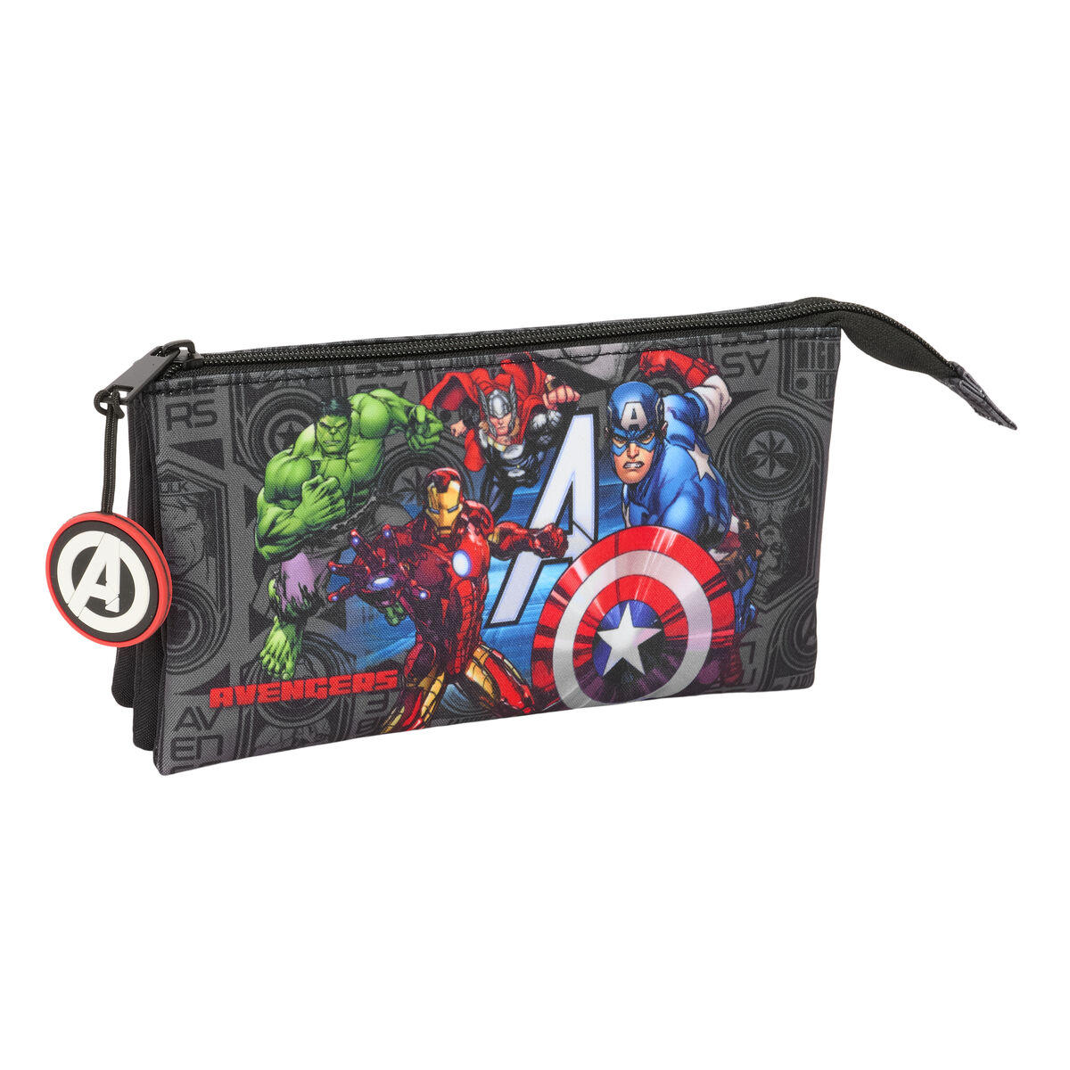 Bag The Avengers Vendetta Svart 22 x 12 x 3 cm