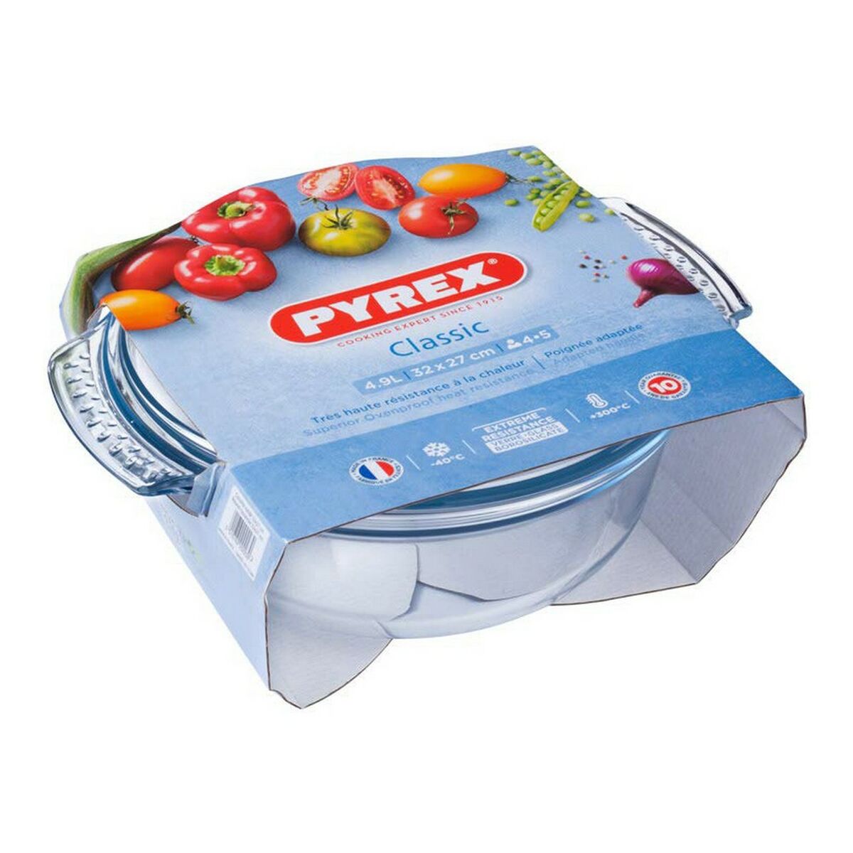 Kastrull med glaslock Pyrex 118A000/5043 Transparent Glas - 2