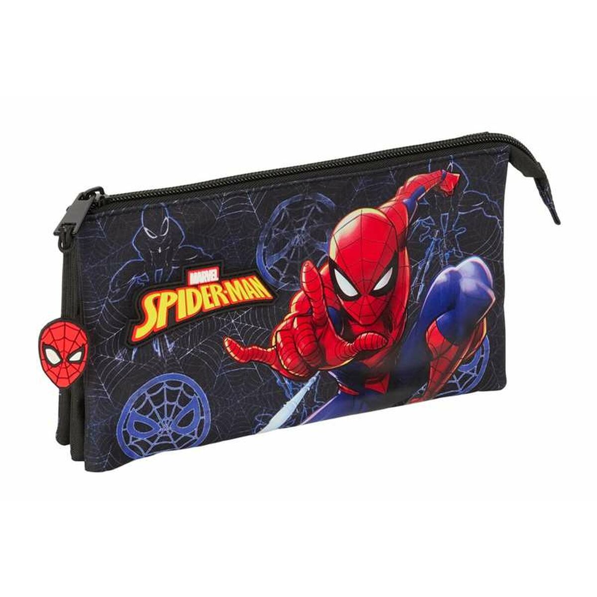 Bag Spider-Man Attack Svart 22 x 12 x 3 cm