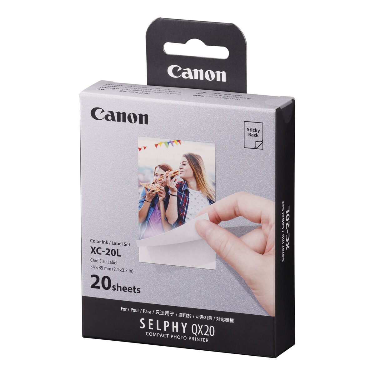 Matt fotografiskt papper Canon 6755C002 5,4 x 8,5 cm (20 antal) - 2