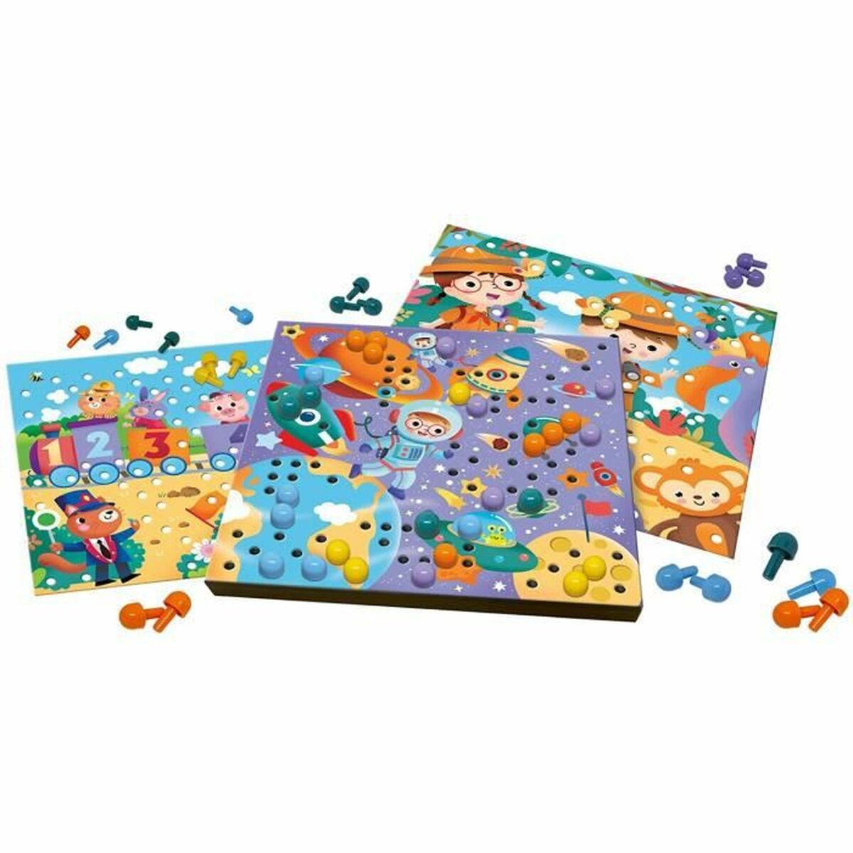 Sällskapsspel Ravensburger Colorino My first mosaic (FR) (Franska) - 3