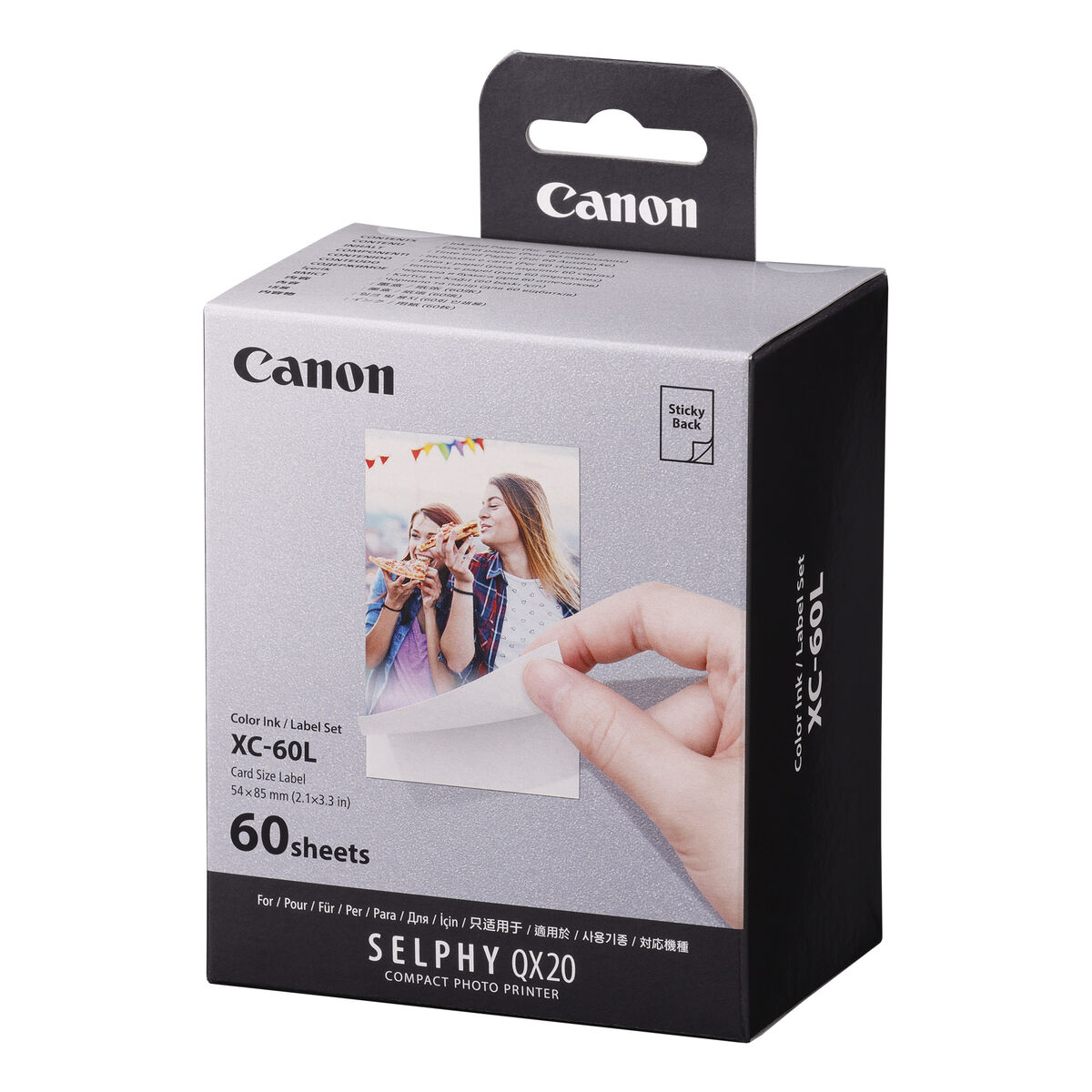 Matt fotografiskt papper Canon 6756C001 5,4 x 8,5 cm (60 antal) - 2