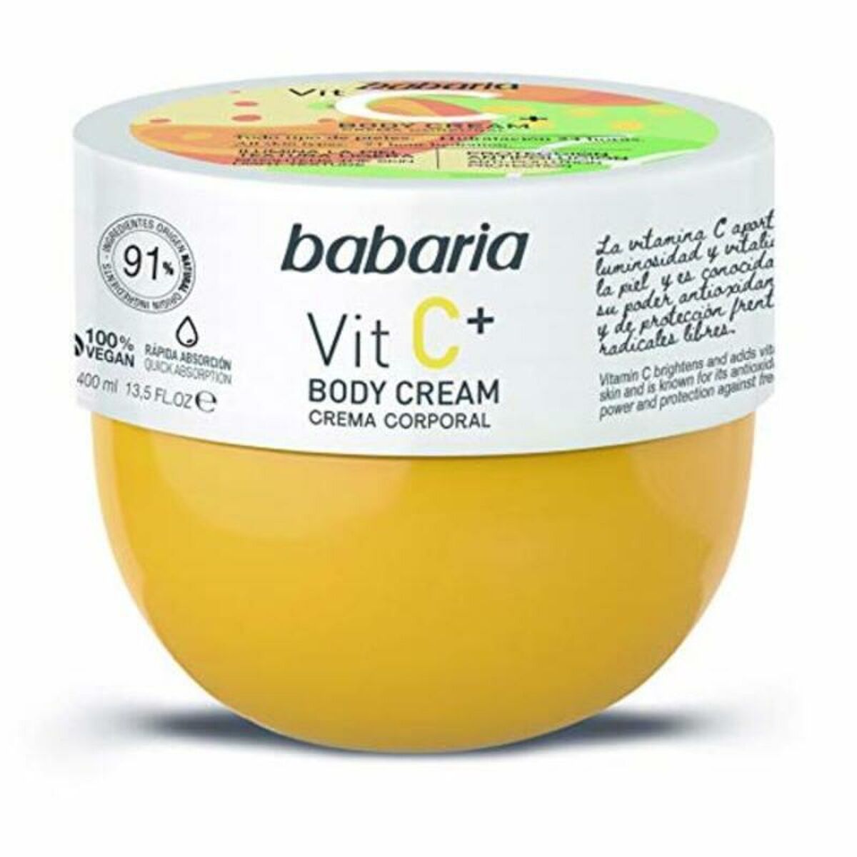 Kroppskräm Babaria Vitamin C 400 ml - 2