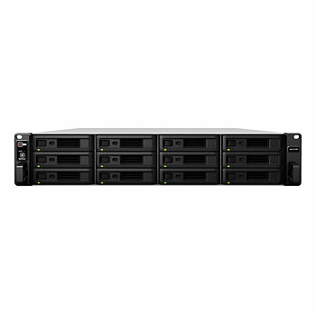 Nätlagringsenhet NAS Synology RX1217RP Svart Svart/Grå