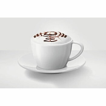 Set med 2 kaffekoppar Jura Cappucino Vit Porslin 2 Delar (2 antal)