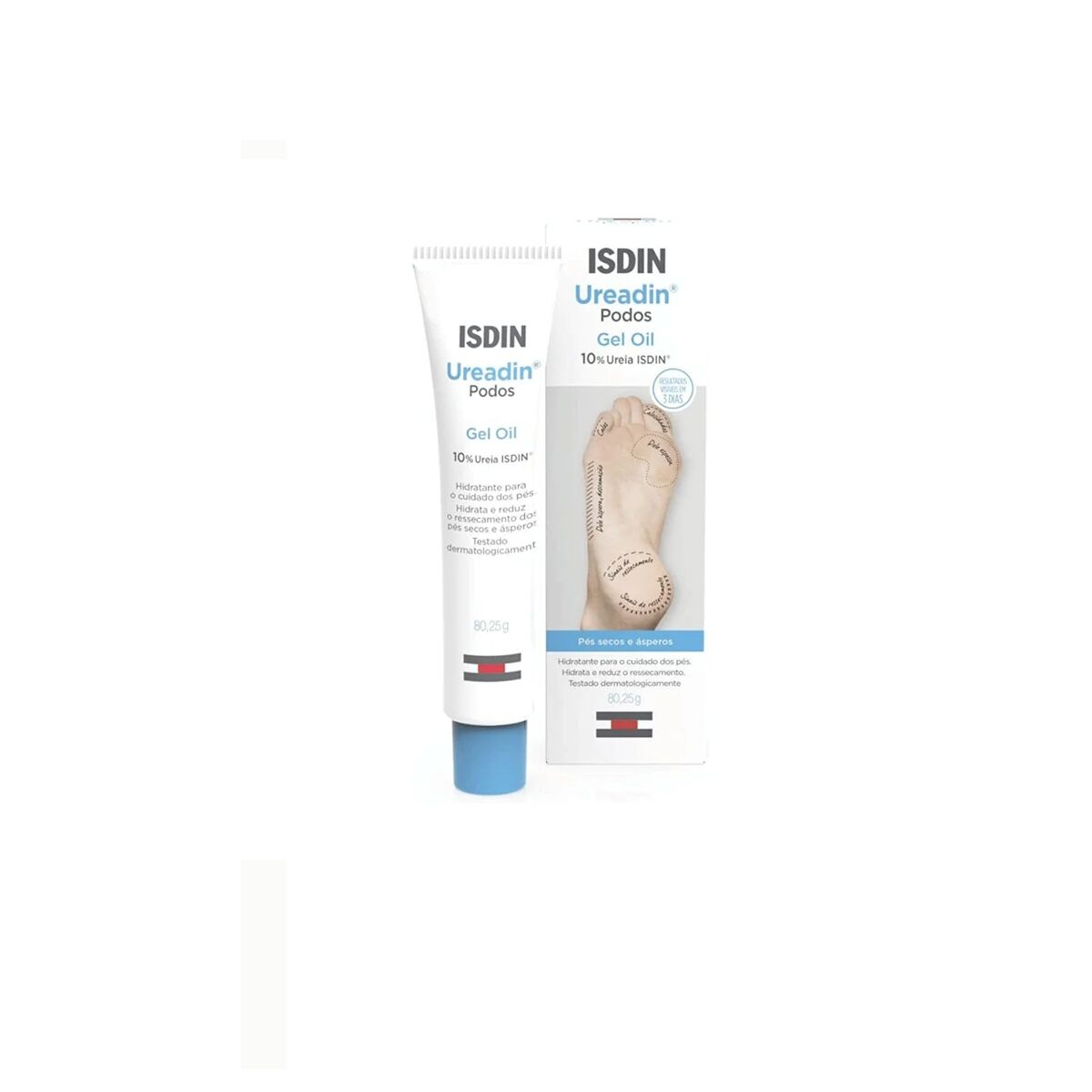 Återställande fotolja Isdin Ureadin Podos Gel Oil 75 ml