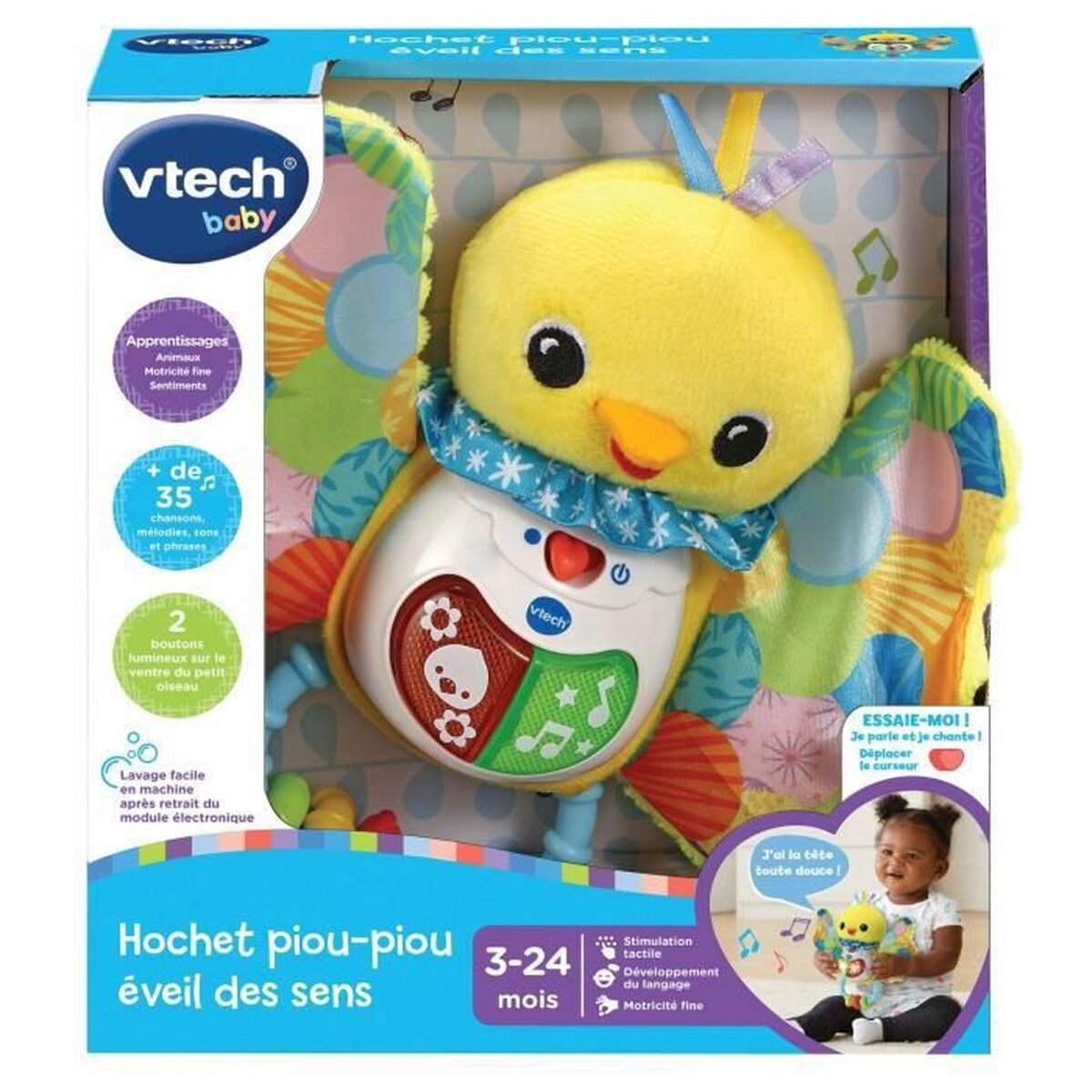 Interaktiv leksak för småbarn Vtech Baby Hochet - 2