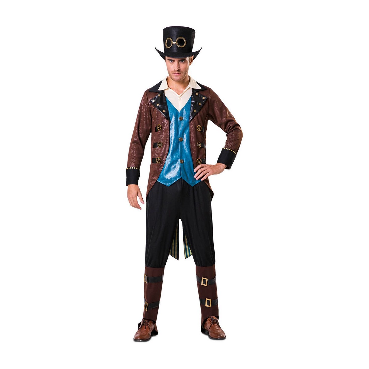 Maskeraddräkt vuxna My Other Me Steampunk sombrero de copa S