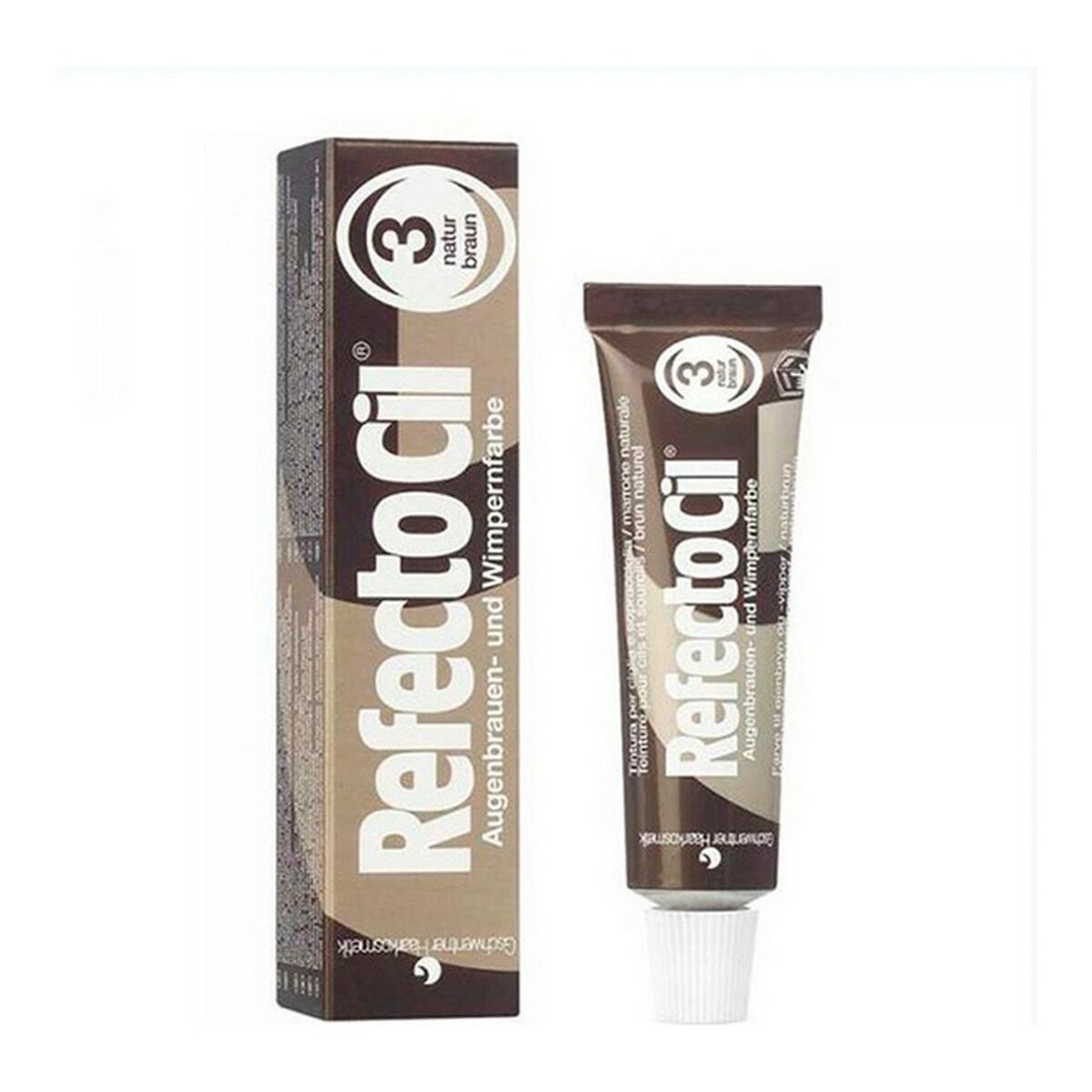 Färg till ögonfransar RefectoCil Eyelash And Eyebrow Tint Nº 3 Nº 3-Brown 15 ml - 2