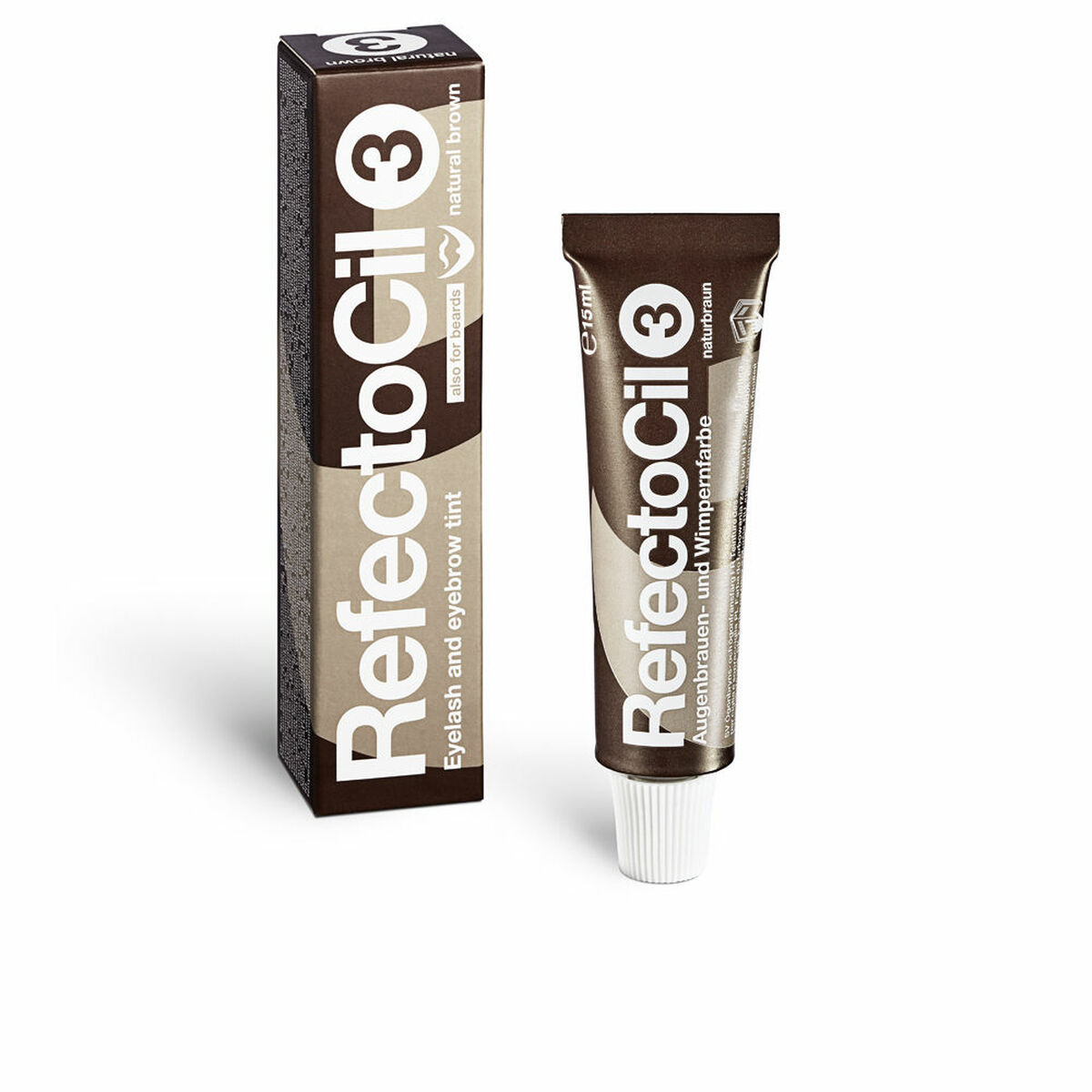 Färg till ögonfransar RefectoCil Eyelash And Eyebrow Tint Nº 3 Nº 3-Brown 15 ml