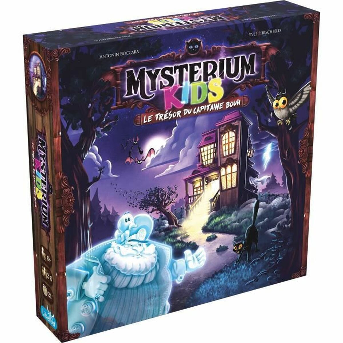 Sällskapsspel Asmodee Mysterium Kids: Le Trésor du Capitaine Bouh Franska