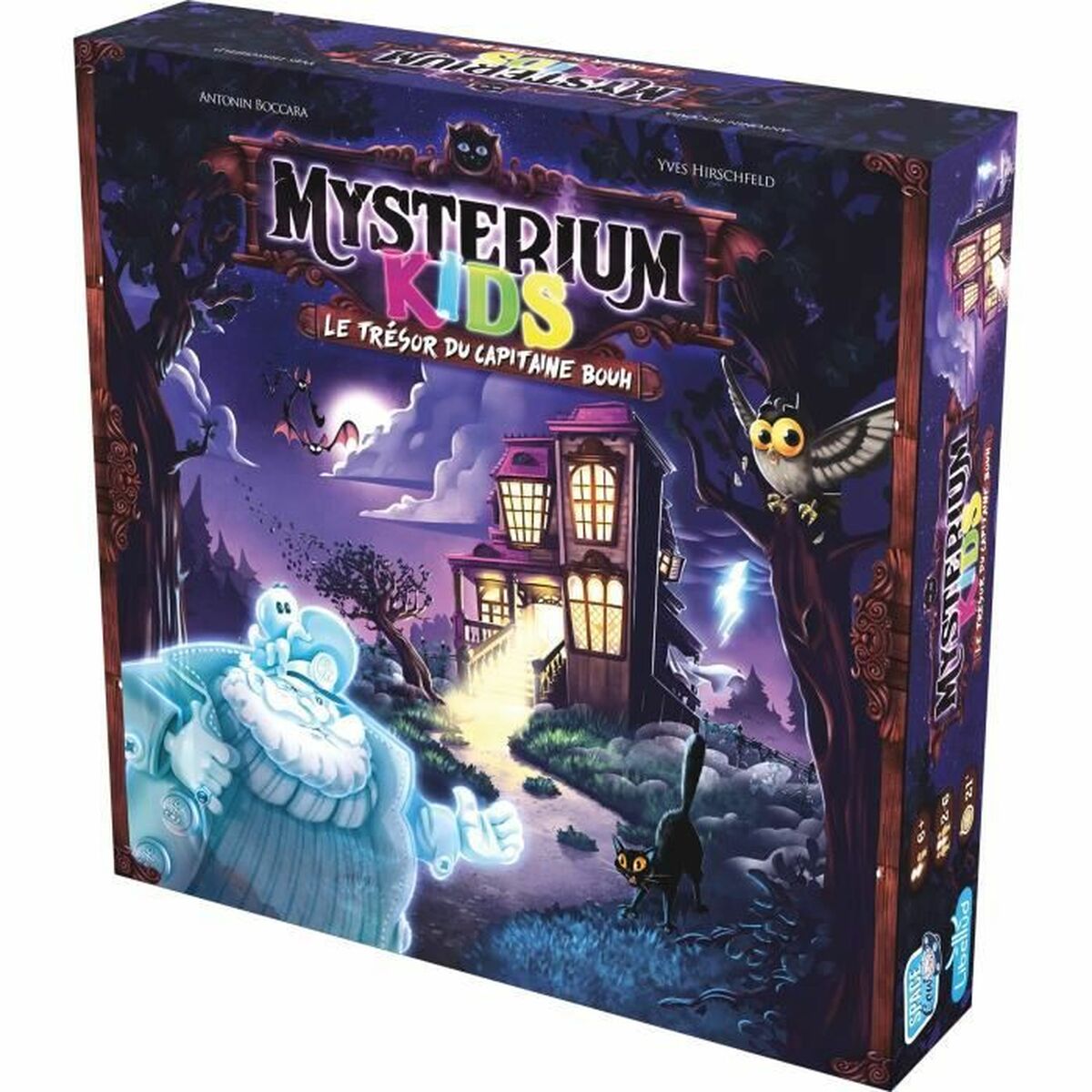 Sällskapsspel Asmodee Mysterium Kids: Le Trésor du Capitaine Bouh Franska - 3