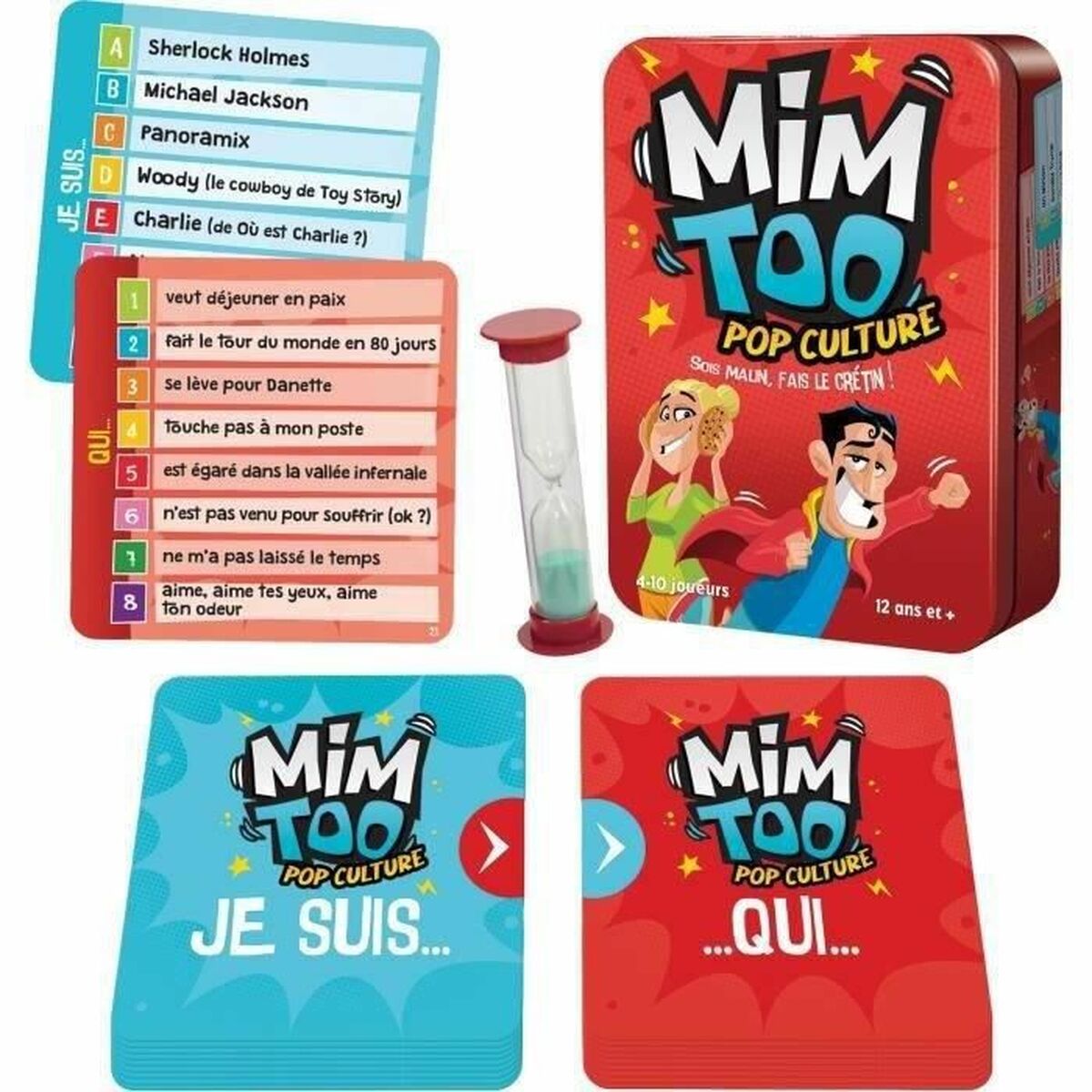 Skicklighetsspel Asmodee Mimtoo: Pop Culture - 2