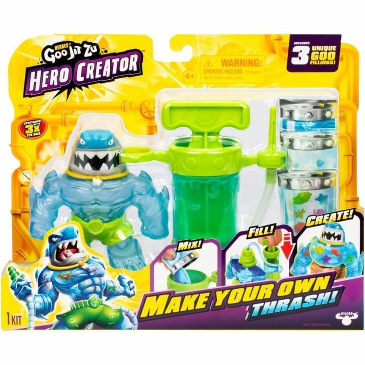 Actionfigurer Thrash 3 Delar - 3