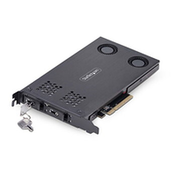 Adapter till hårddisk Startech 2M2-REMOVABLE-PCIE Svart