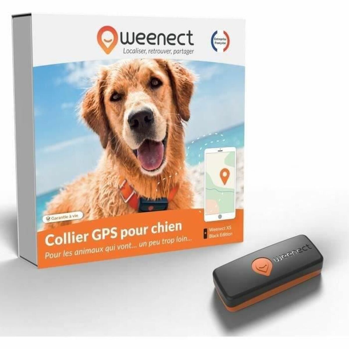 Anti-förlust lokaliserar Weenect Weenect XS GPS