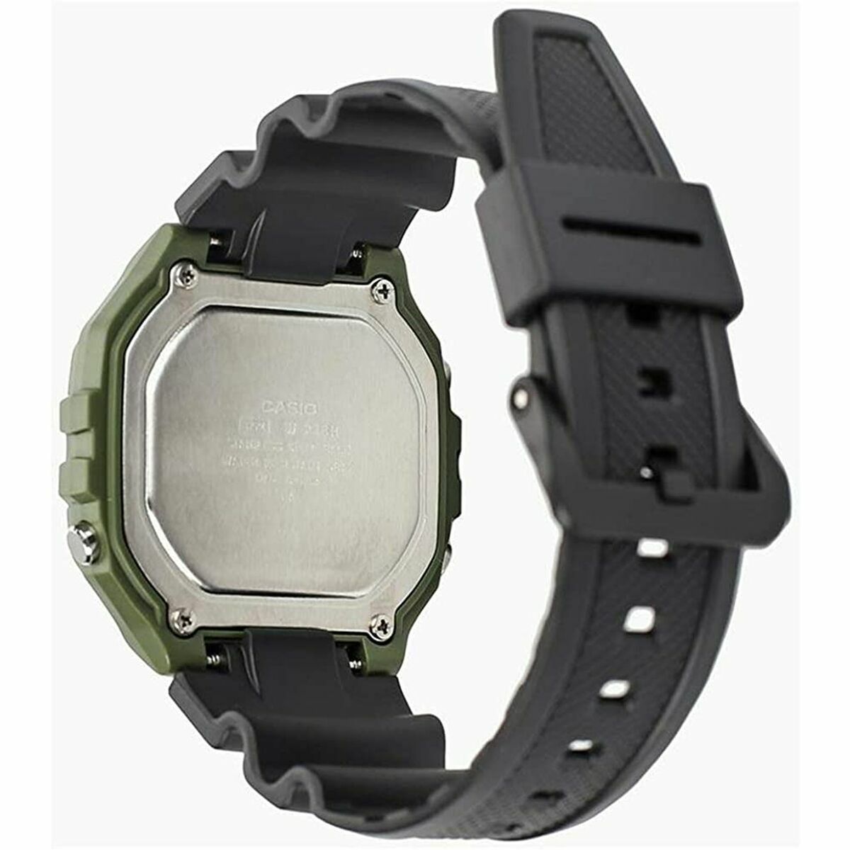 Herrklocka Casio W-218H-3AVEF Svart Grön - 2