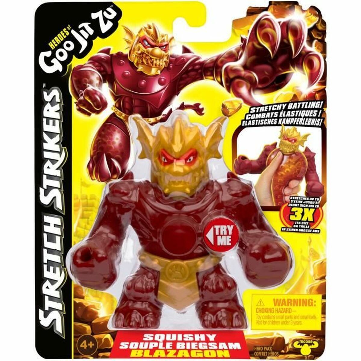 Actionfigurer Goo Jit Zu Stretch Strikers