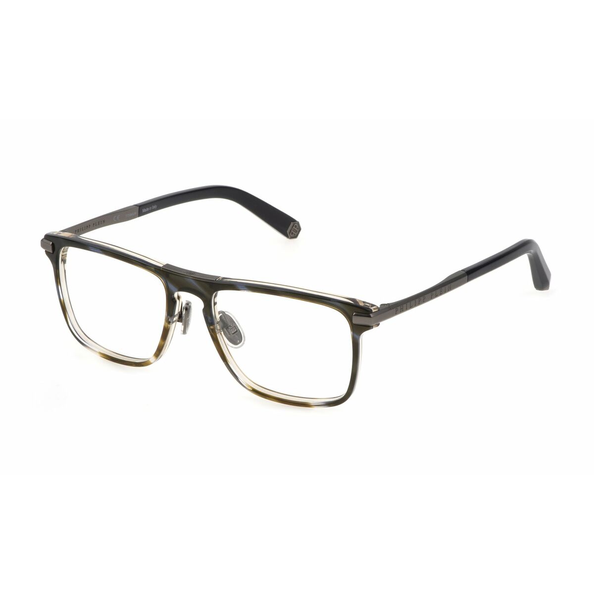 Glasögonbågar PHILIPP PLEIN VPP019M5309N3 Brun Ø 53 mm