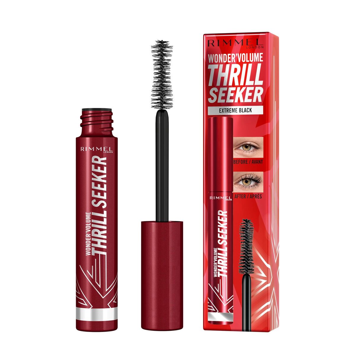 Maskara Rimmel London Wonder Volume Thrill Seeker Extreme Black 8 ml - 3
