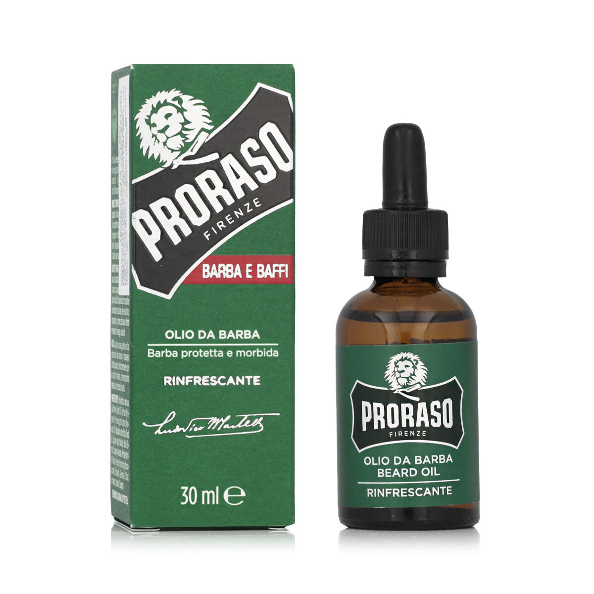 Skäggolja Proraso Beard Oil Refresh 30 ml Uppfriskande