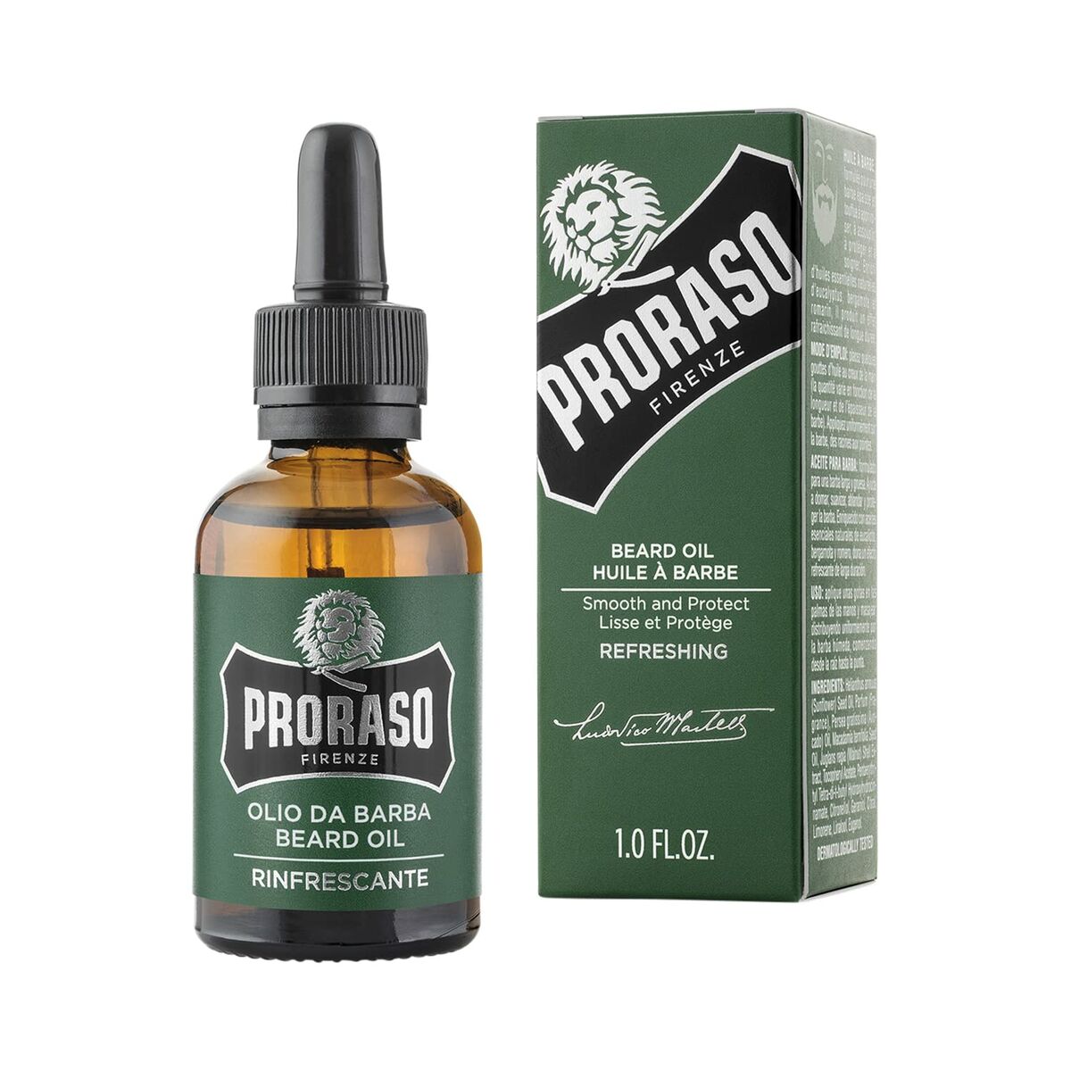 Skäggolja Proraso Beard Oil Refresh 30 ml Uppfriskande - 3
