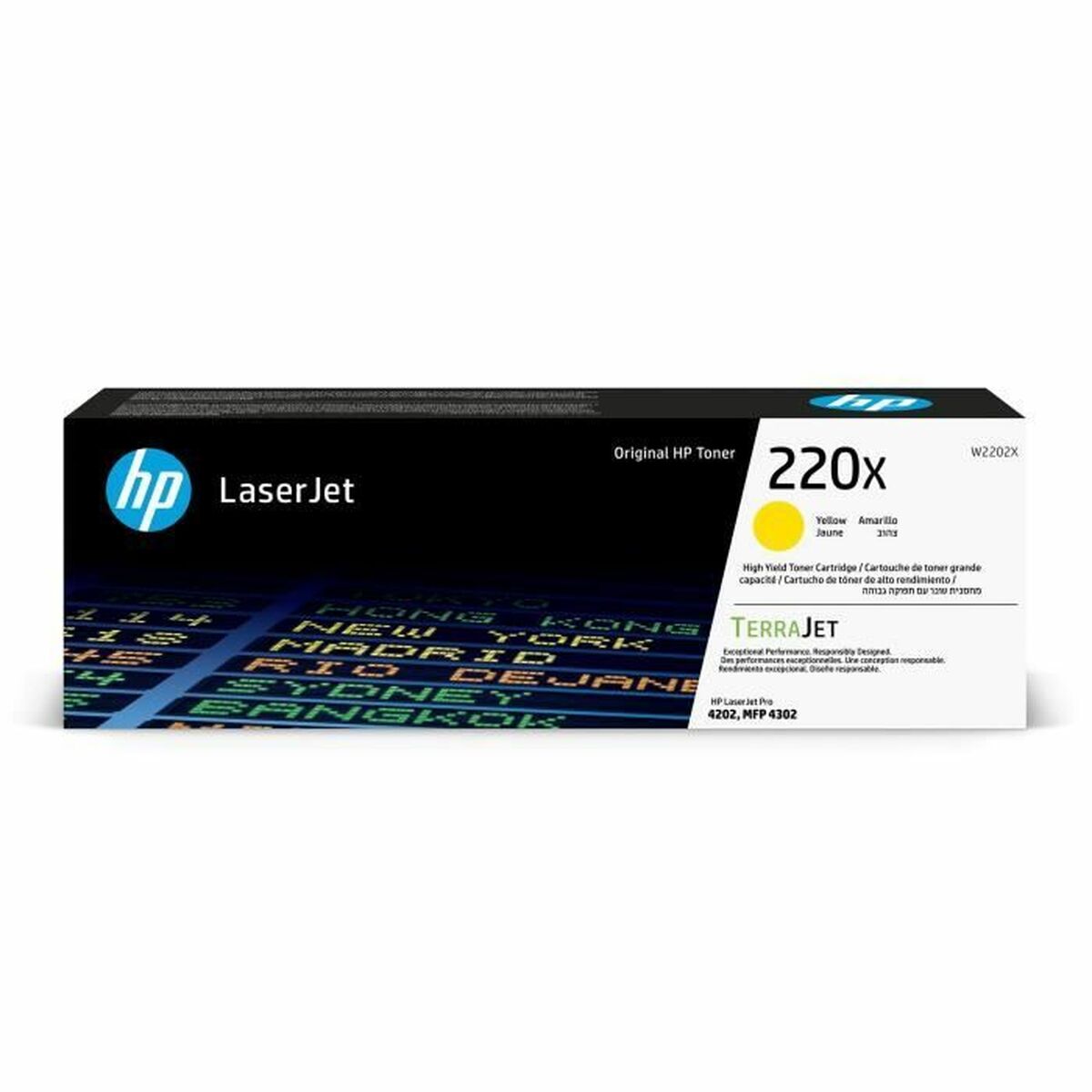 Original Toner HP W2202X Gul