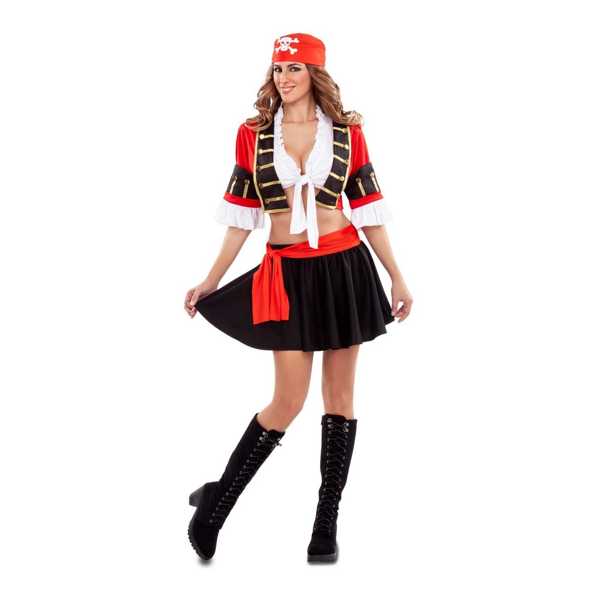 Maskeraddräkt vuxna My Other Me Sexig piratkapten S M M/L