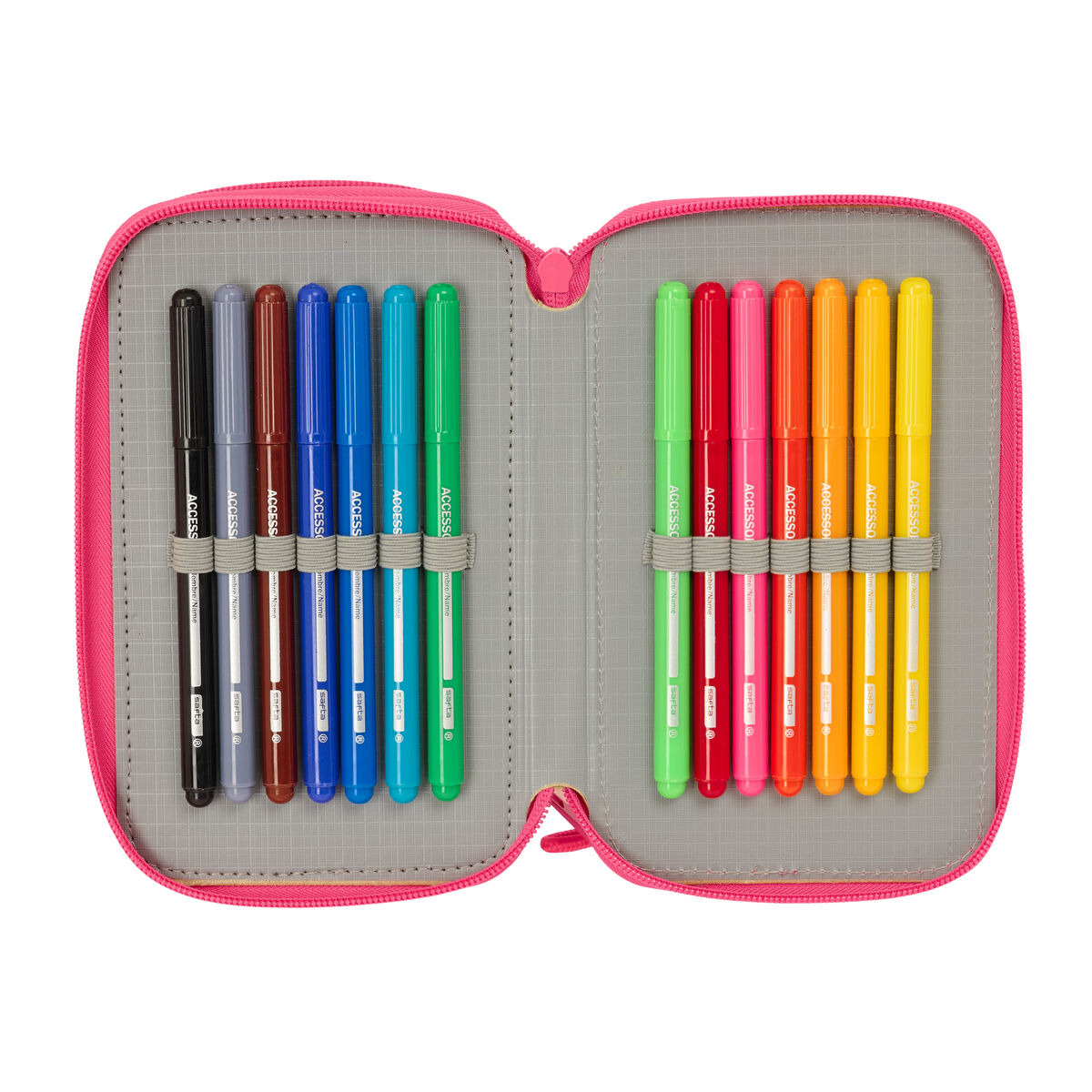 Bag Safta Feeling Multicolour 12,5 x 19,5 x 5,5 cm 37 Delar - 2