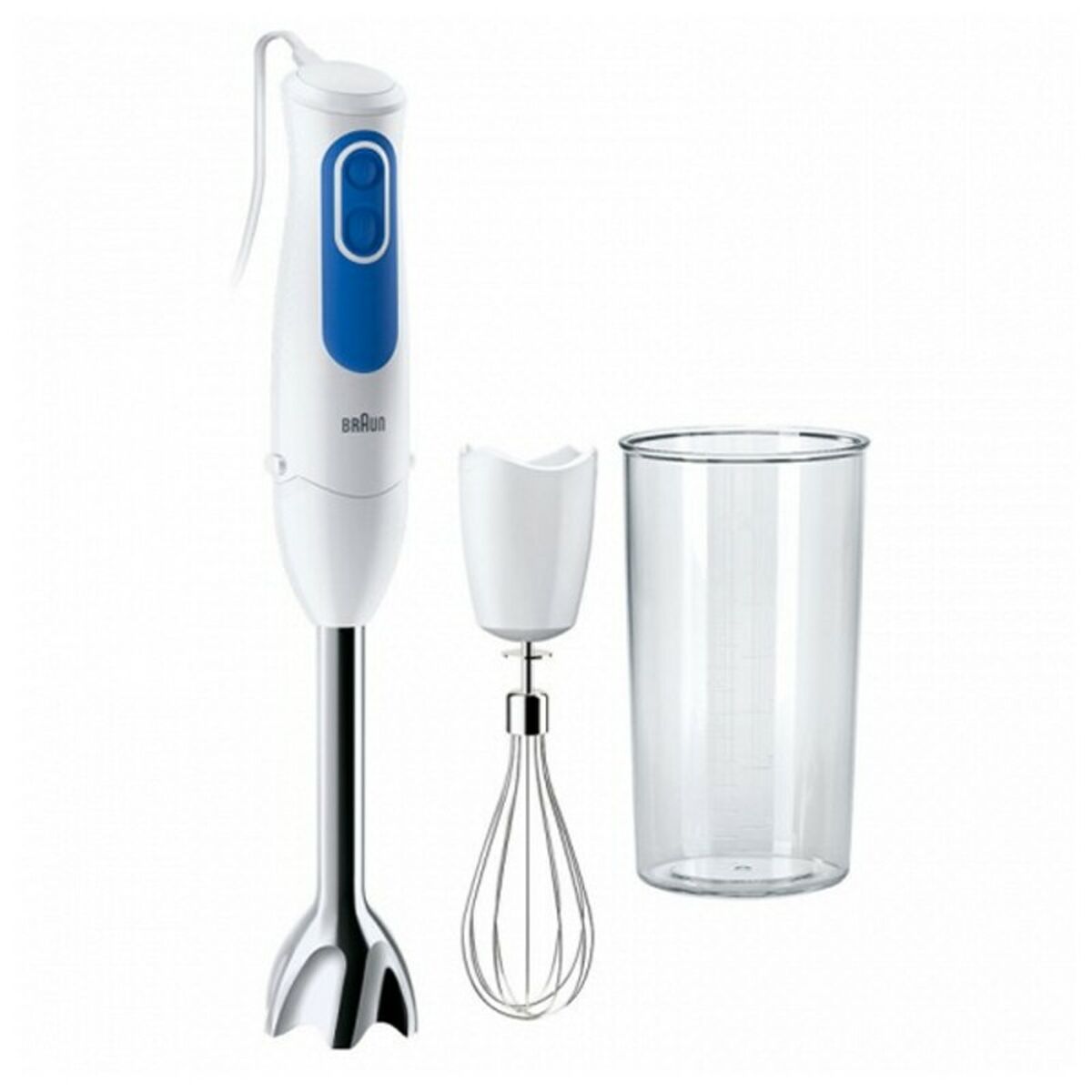Stavmixer Braun MQ3005WH 0,6 L INOX 700W Vit