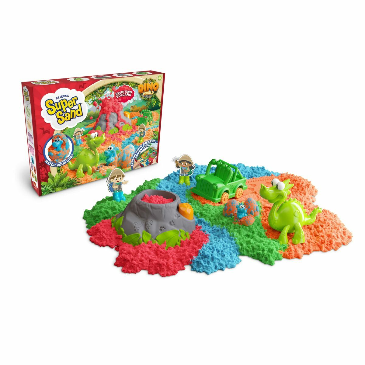 Playset Goliath Dino World Magisk sand (28,5 x 5,5 x 24 cm) - 2