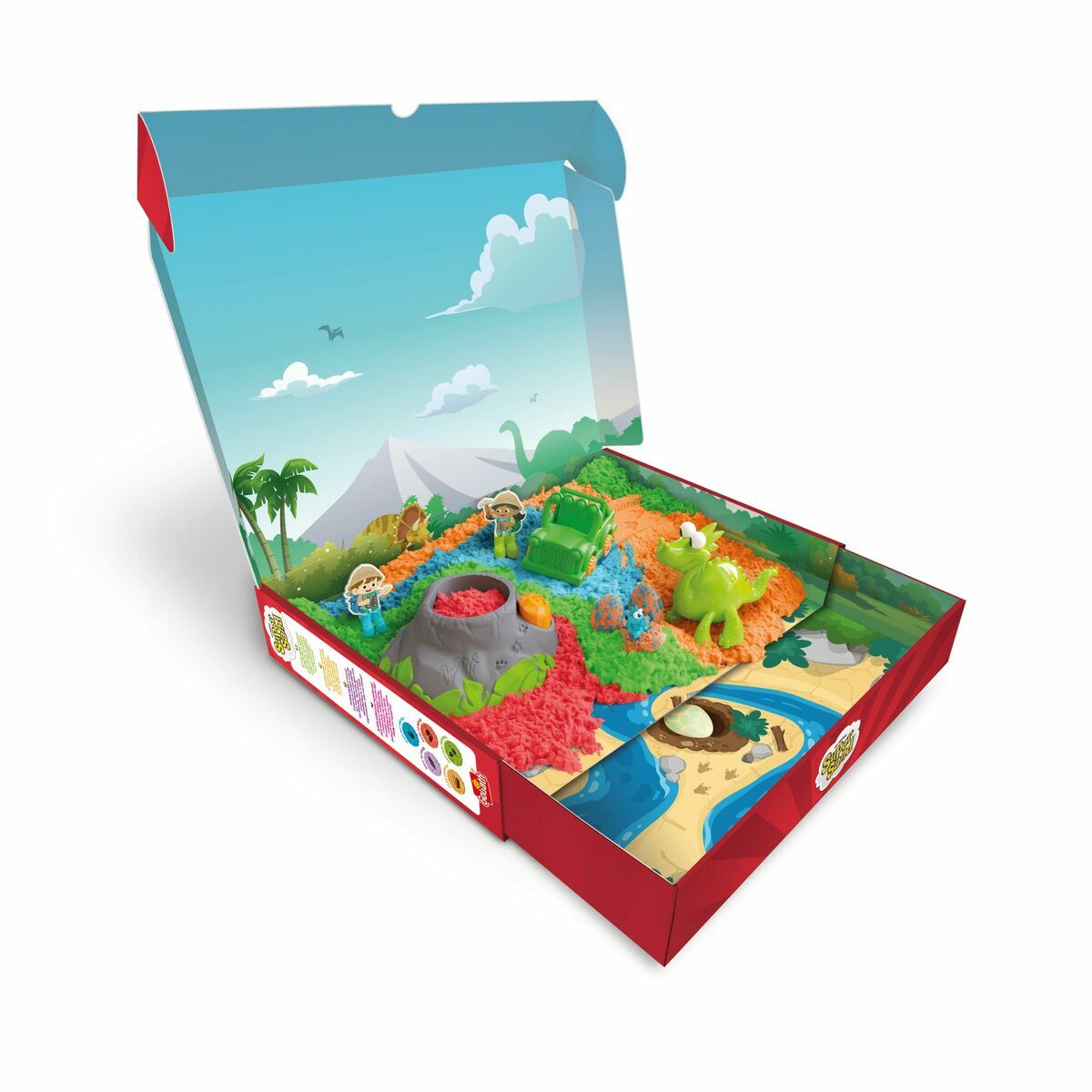 Playset Goliath Dino World Magisk sand (28,5 x 5,5 x 24 cm) - 3