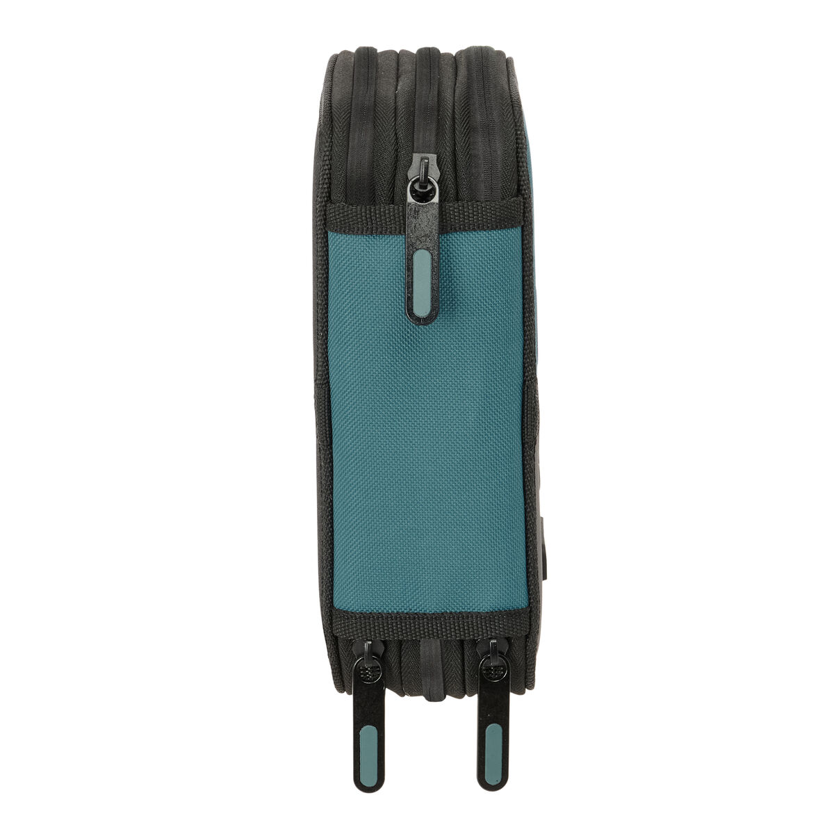 Trippel pennfodral Safta Urban style Blå Grå 12,5 x 19,5 x 5,5 cm 37 Delar - 2