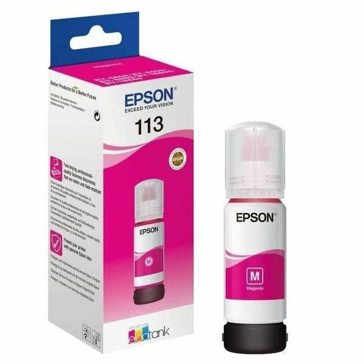 Bläck för patronpåfyllning Epson 113 Magenta 70 ml