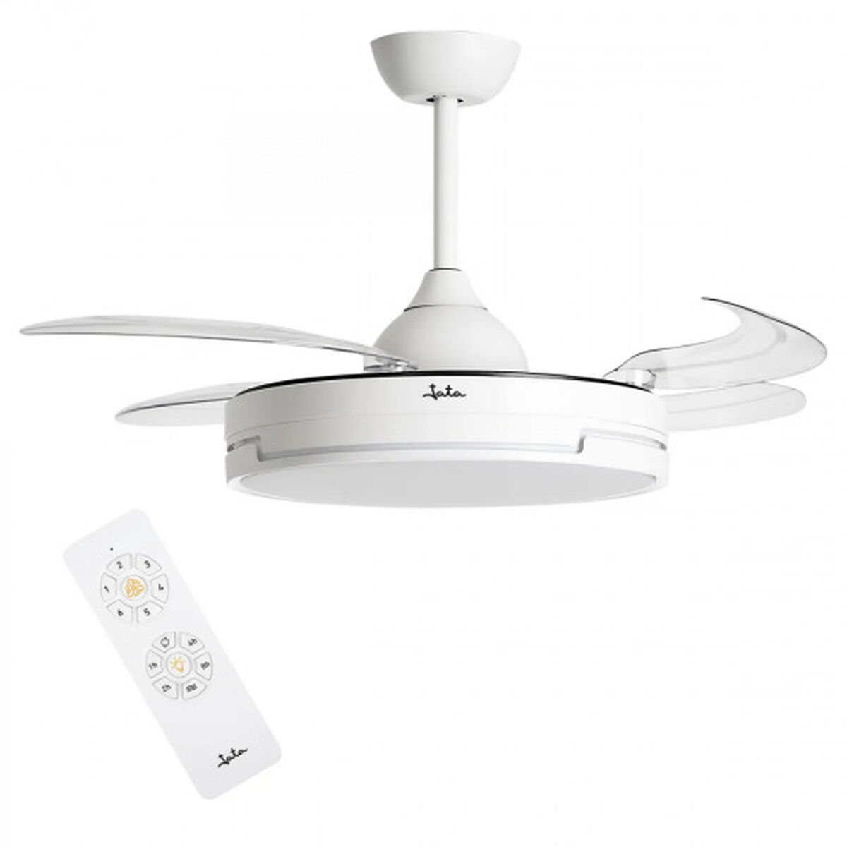 Takfläkt JATA JVTE4240 Vit 42 W Ø 104 cm