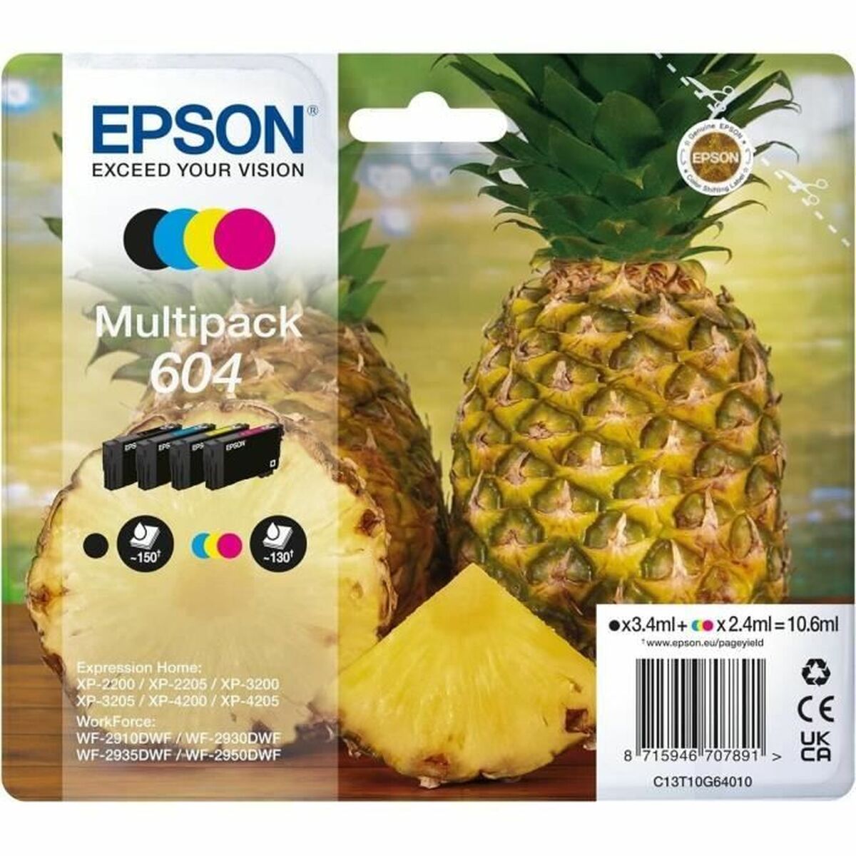Original Bläckpatron Epson 604