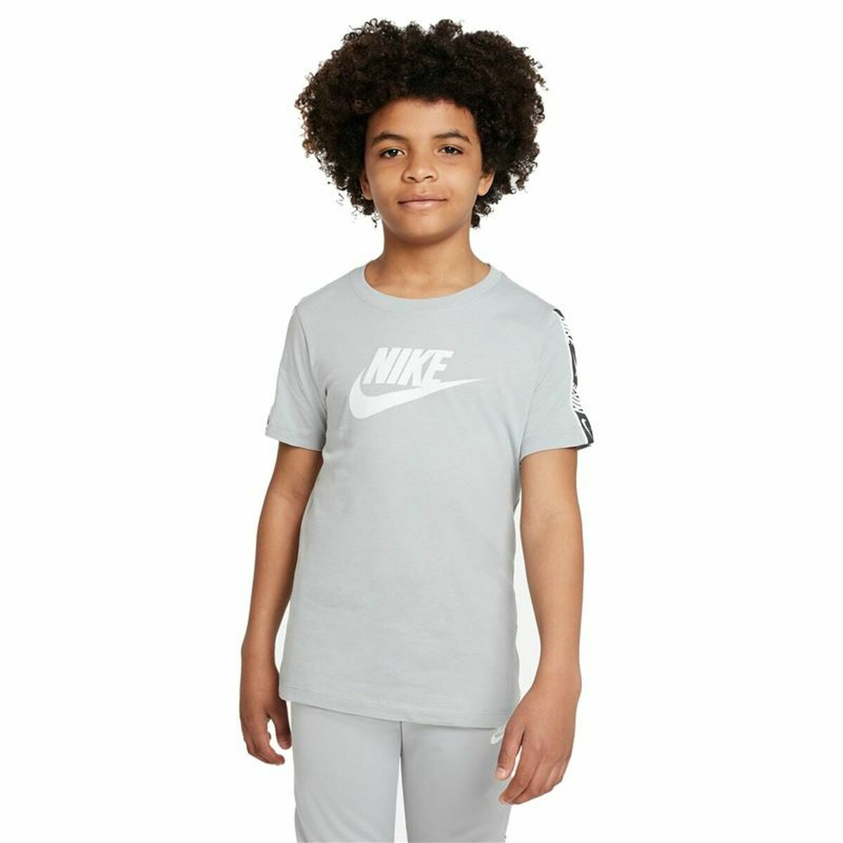 Barn T-shirt med kortärm Nike KD Grå