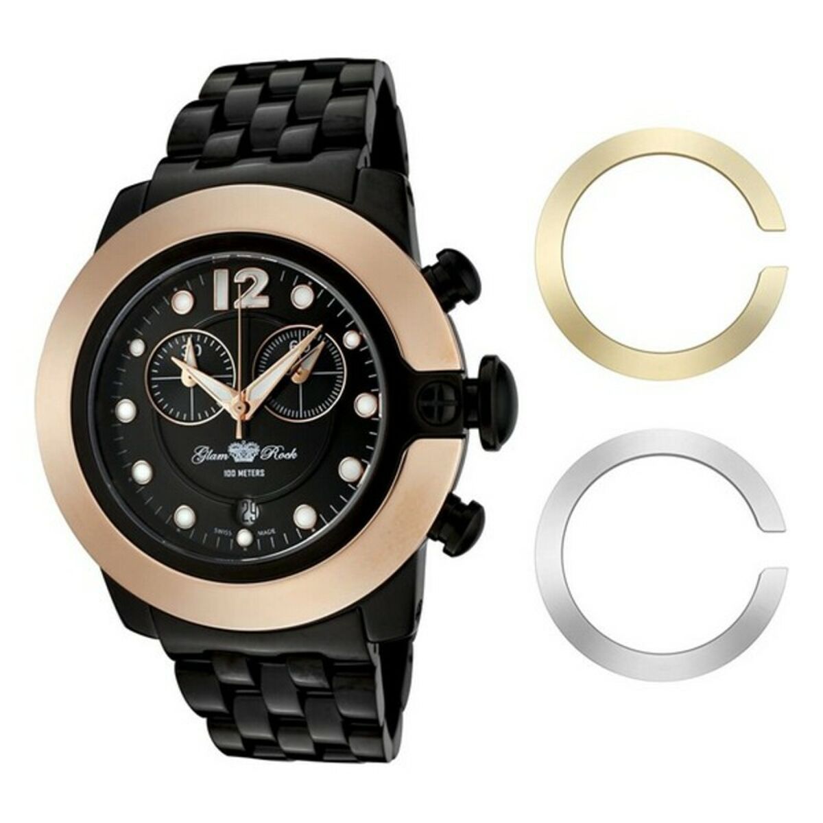 Herrklocka Glam Rock GR32183 (Ø 44 mm) - 2