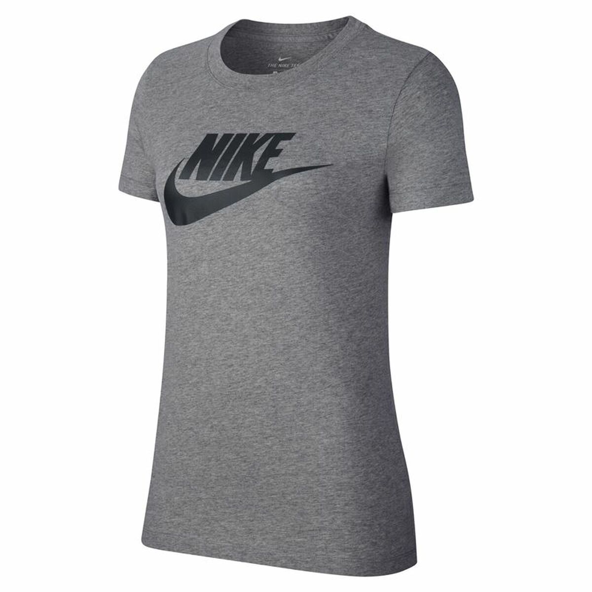 T-shirt med kortärm Dam Nike Mörkgrå