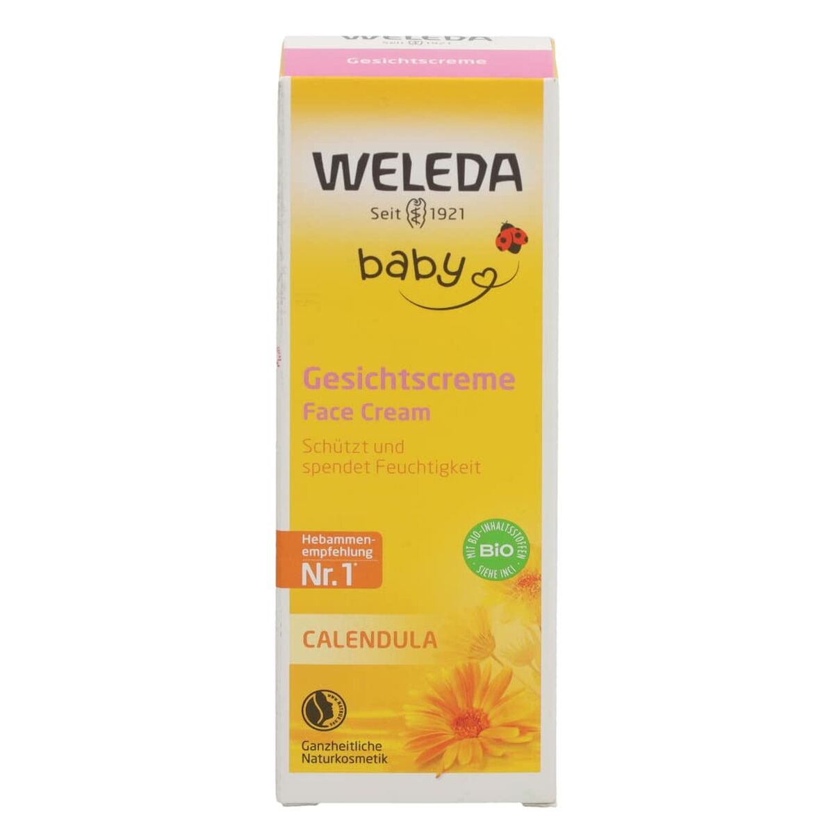 Fuktgivande ansiktskräm för bebisar Weleda Baby Calendula 50 ml - 3