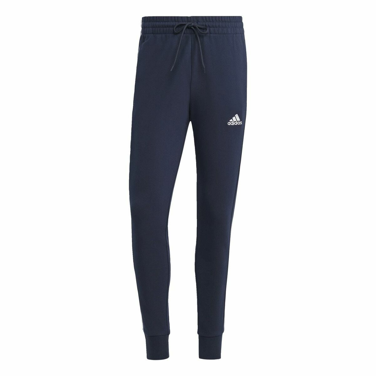 Långa träningsbyxor Adidas M 3S Ft Tc Svart Mörkblå Män