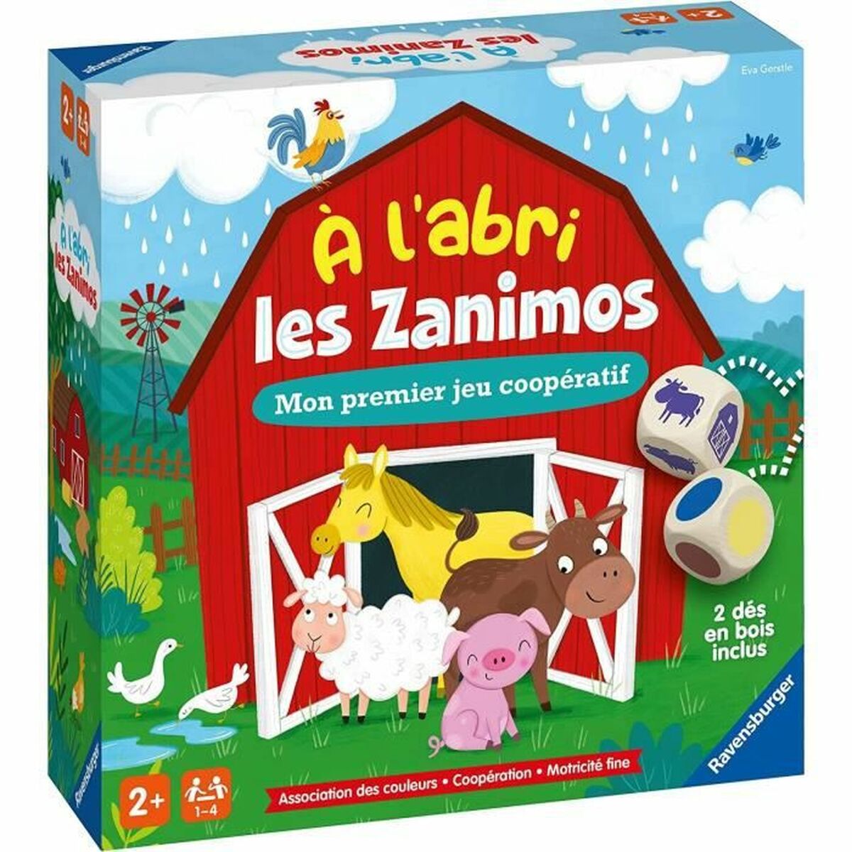 Utbildningsspel Ravensburger À l'abri les Zanimos (FR) (1 Delar) - 3