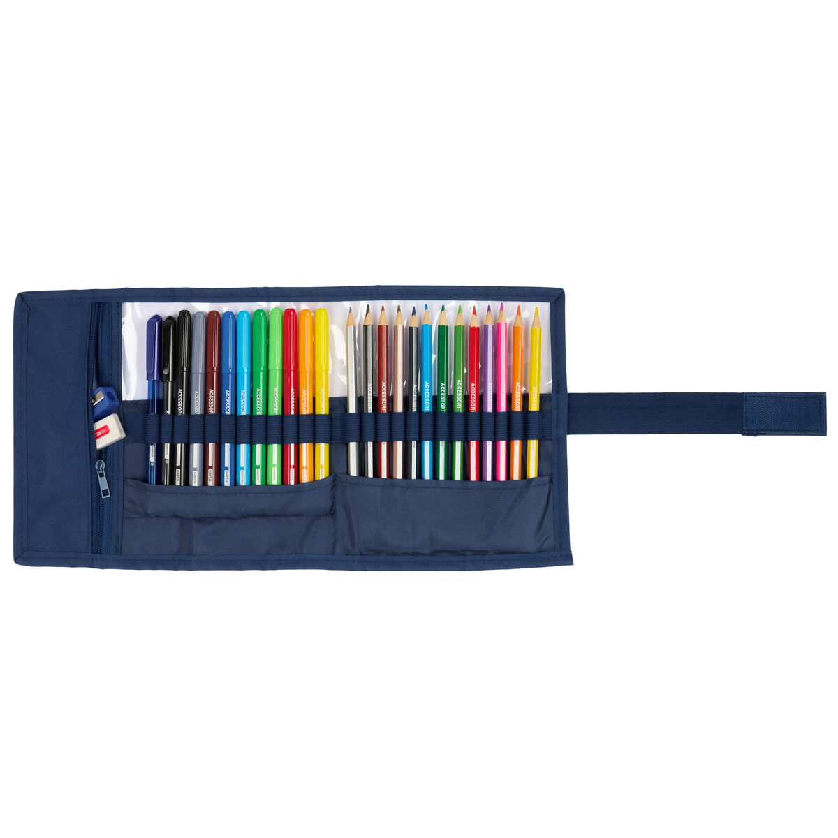 Bag Benetton Damero Marinblå 7 x 20 x 7 cm 27 Delar - 2