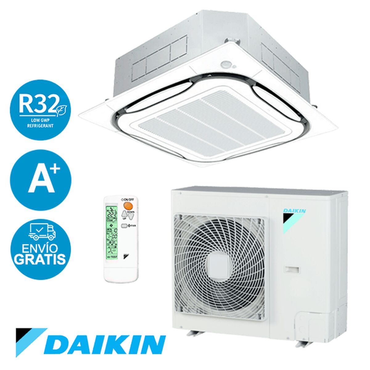 Luftkonditionering Daikin ACAS100B A+/A+ Vit A+/A+ 10500-10999 fg/h