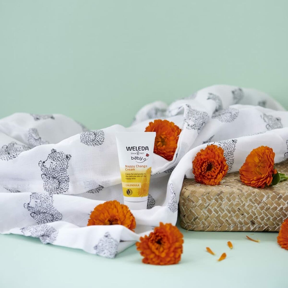 Skyddande blöjkräm Weleda Baby Calendula 30 ml - 3