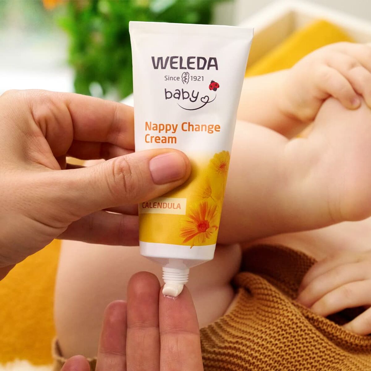 Skyddande blöjkräm Weleda Baby Calendula 30 ml - 2