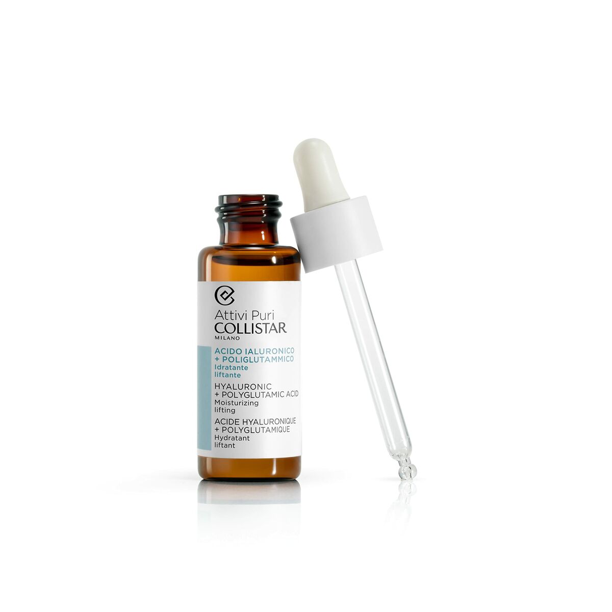 Ansiktsserum Collistar Attivi Puri 30 ml Fuktgivande Lyfteffekt Hyaluronsyra - 3