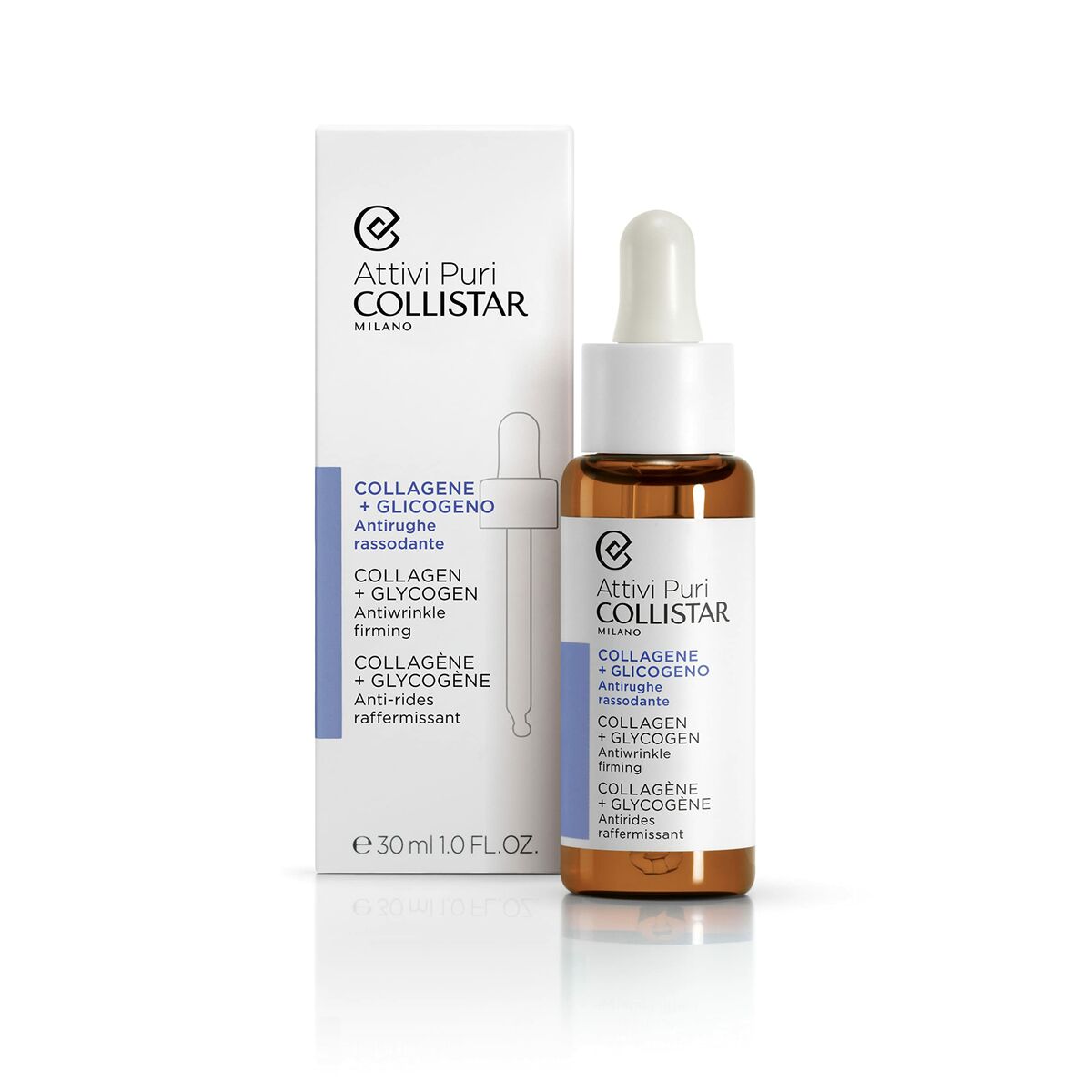 Ansiktsserum Collistar Attivi Puri 30 ml Stärkande Mot rynkor Kollagen - 2